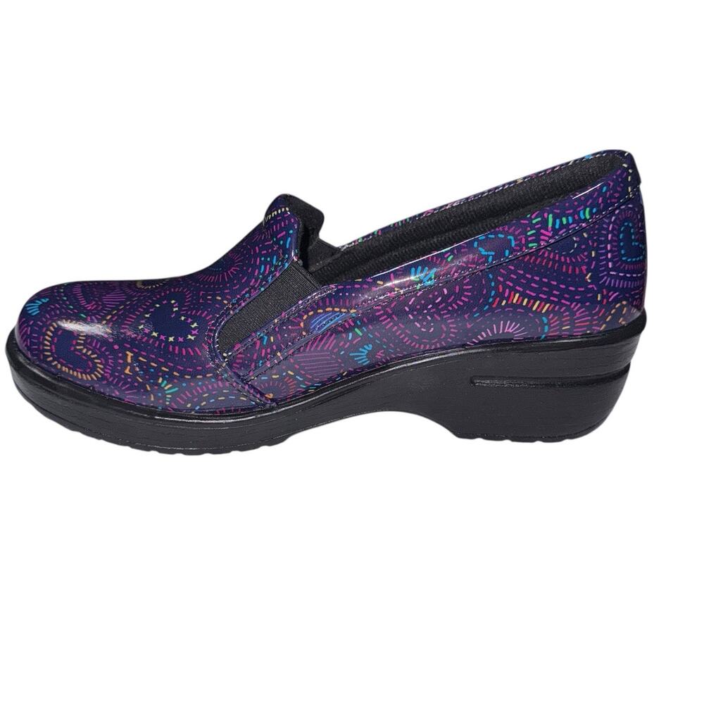 Easy Works By Easy Street Leeza Purple Slip-On Clog Women's Size 9.5 M - Picture 9 of 16